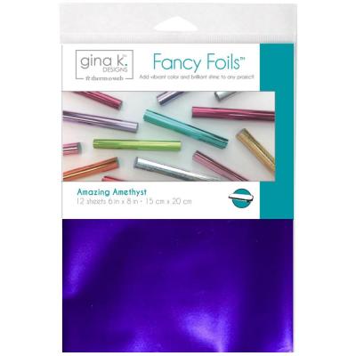 Gina K Designs Fancy Foil - Amazing Amethyst
